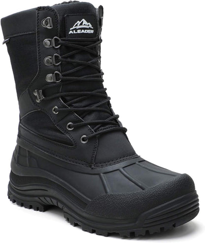 ALEADER Men's Waterproof Winter Snow Boots Thinsulate