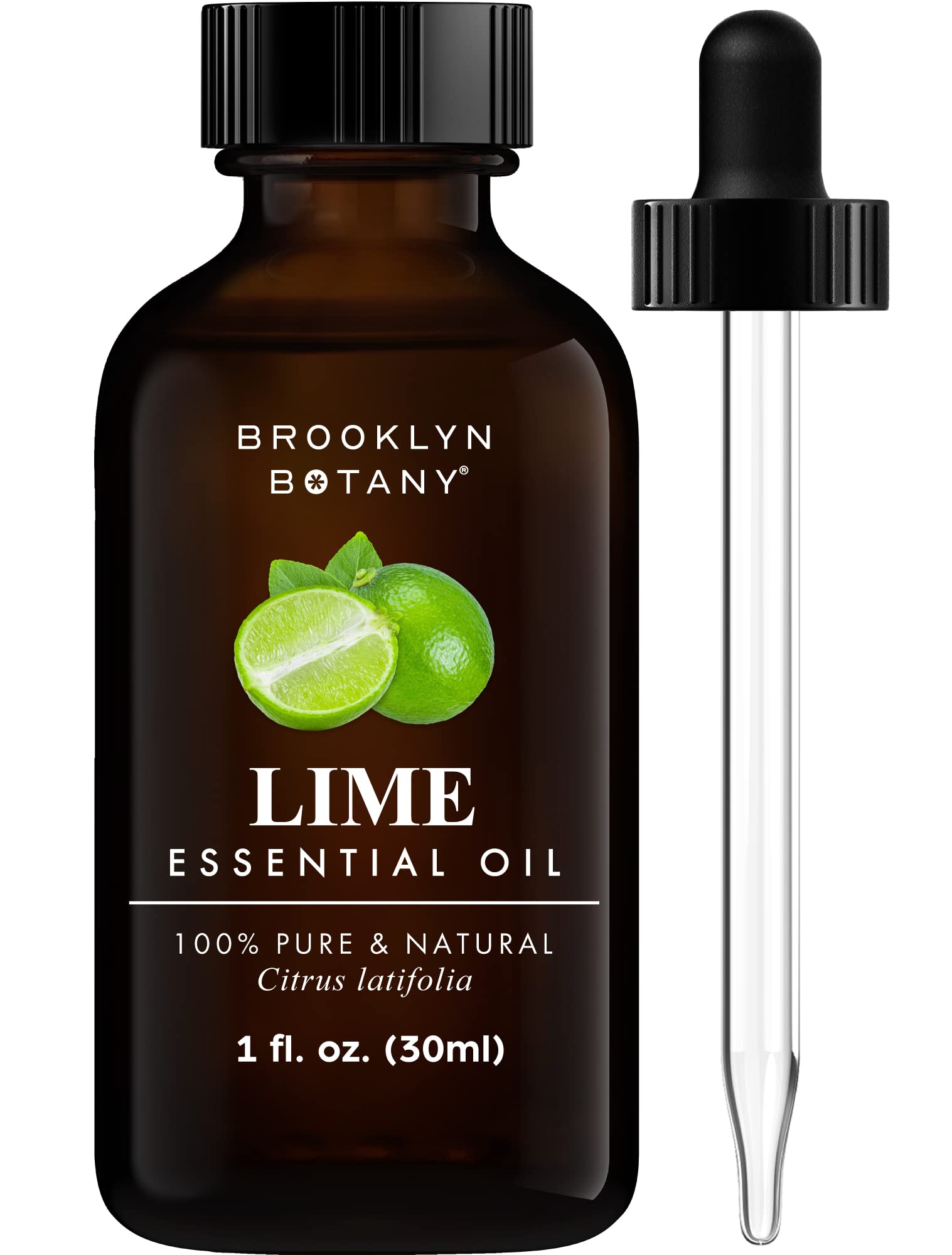 Brooklyn Botany Peppermint Essential Oil - Huge 4 Fl Oz - 100% Pure and Natural - Premium Grade with Dropper - for Aromatherapy and Diffuser