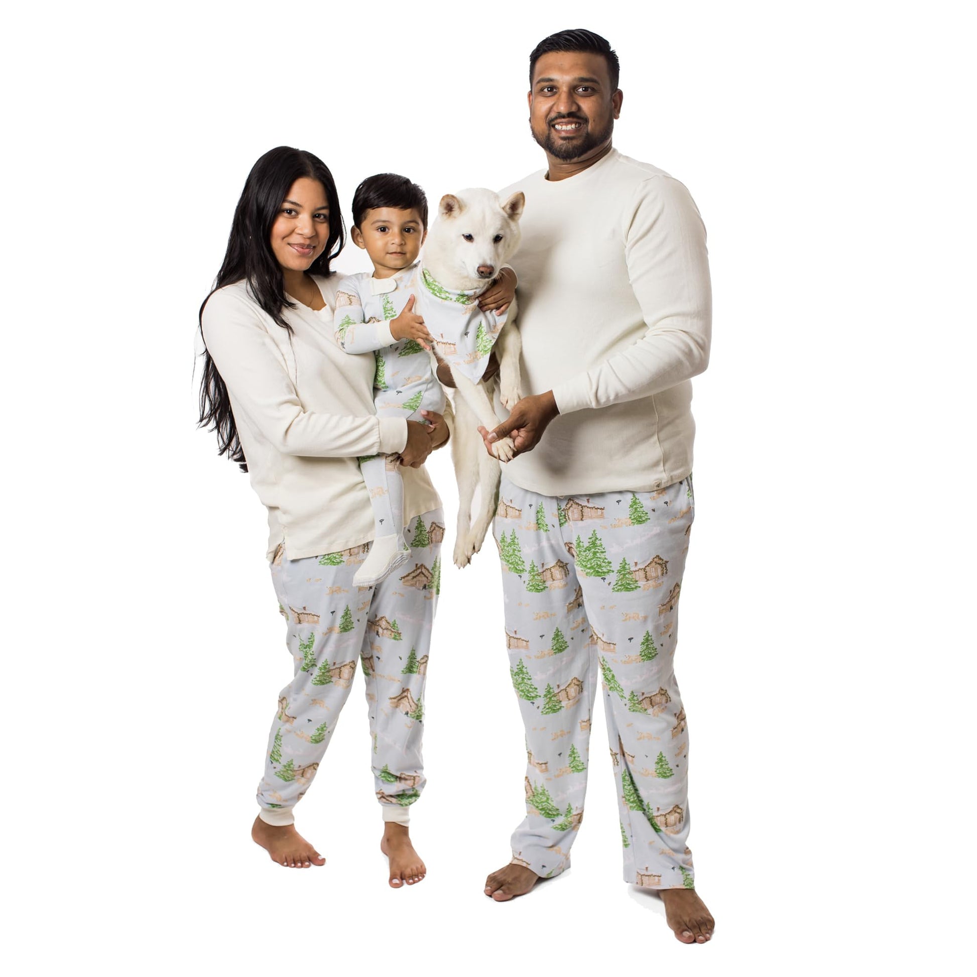 Burt's Bees Baby and Family Matching Holiday Organic Cotton Pajamas