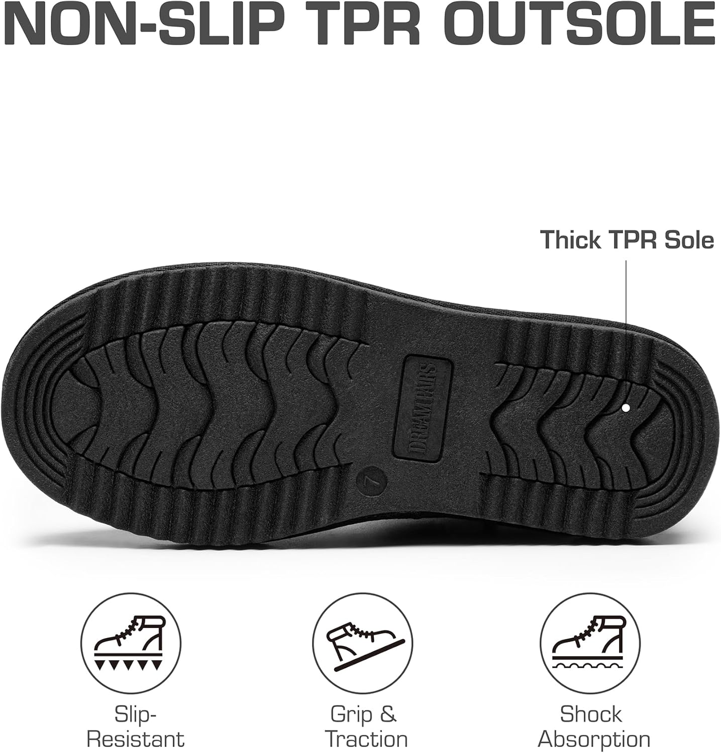 DREAM PAIRS Women's Shorty-New Mid Calf Winter Snow Boots