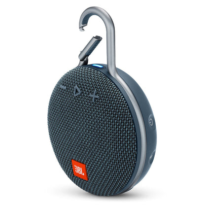 JBL Clip 3, Dusty Pink - Waterproof, Durable & Portable Bluetooth Speaker - Up to 10 Hours of Play - Includes Noise-Cancelling Speakerphone & Wireless Streaming