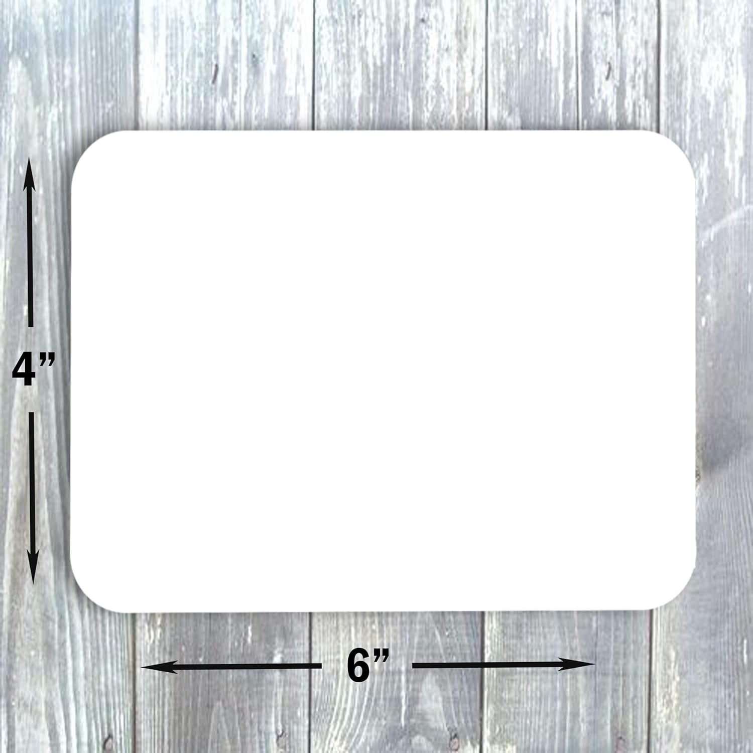 Hamilco White Cardstock Thick Paper - Blank Index Flash Note & Post Cards with Rounded Corners - Greeting Invitations Stationary 4 X 6" Heavy weight 80 lb Card Stock for Printer - 100 Pack