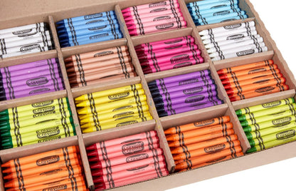 Crayola Bulk Crayon Classpack - 800ct (16 Colors), Back to School Essentials, Kids Crayons, Arts & Crafts Supplies Teacher Classroom Must Haves, Ages 3+