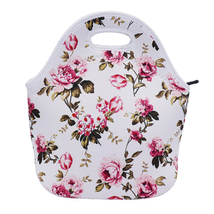 Neoprene Lunch Bag for Kids, Insulated Lunch Box Tote for Women Men Adult Teens Boys Teenage Girls Toddlers (Avocado)