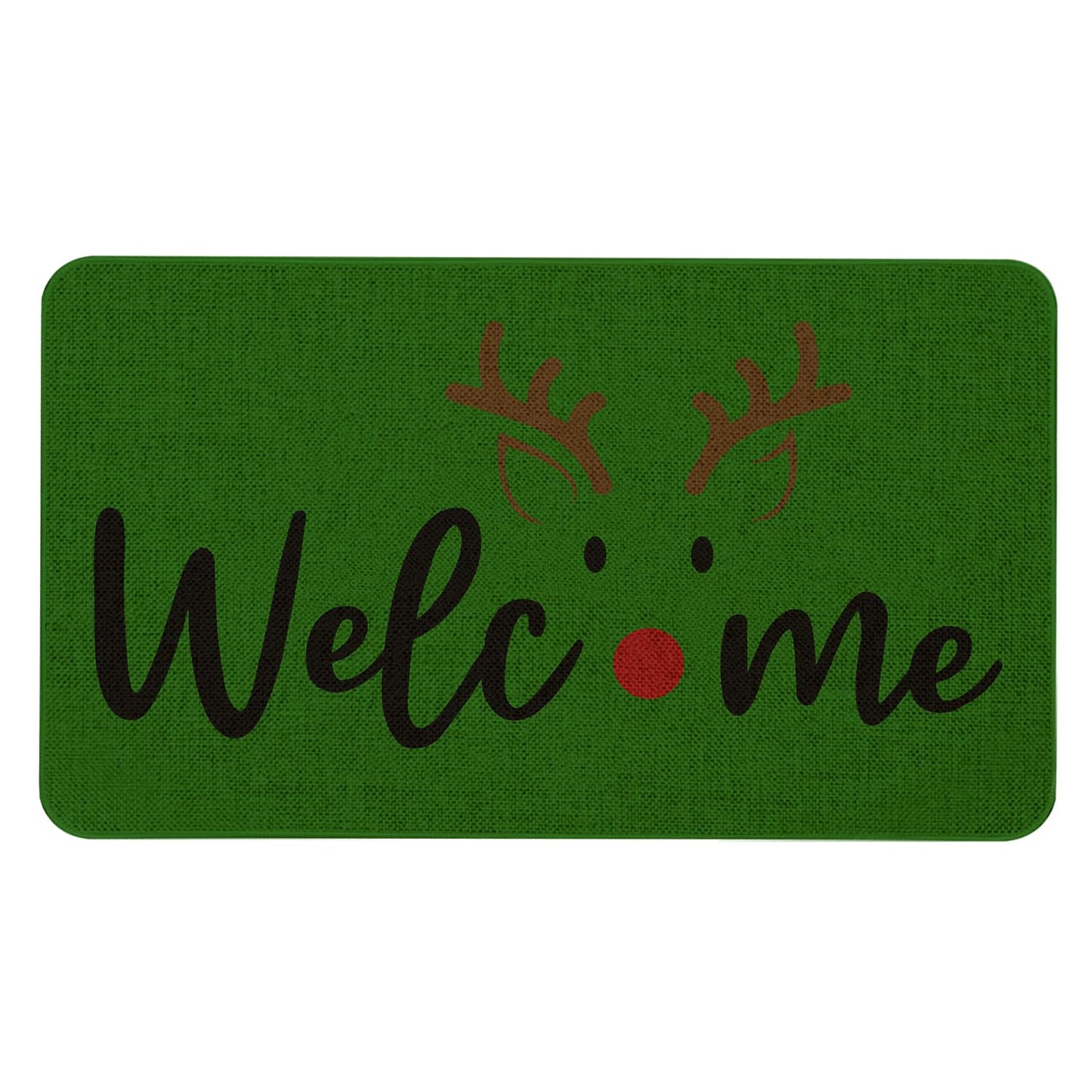 Roszwtit Halloween Door Mat 30 X 17 Inch Halloween Skull Doormat Indoor Outdoor Entrance Floor Mat Non Slip Halloween Decor Rubber Welcome Mats