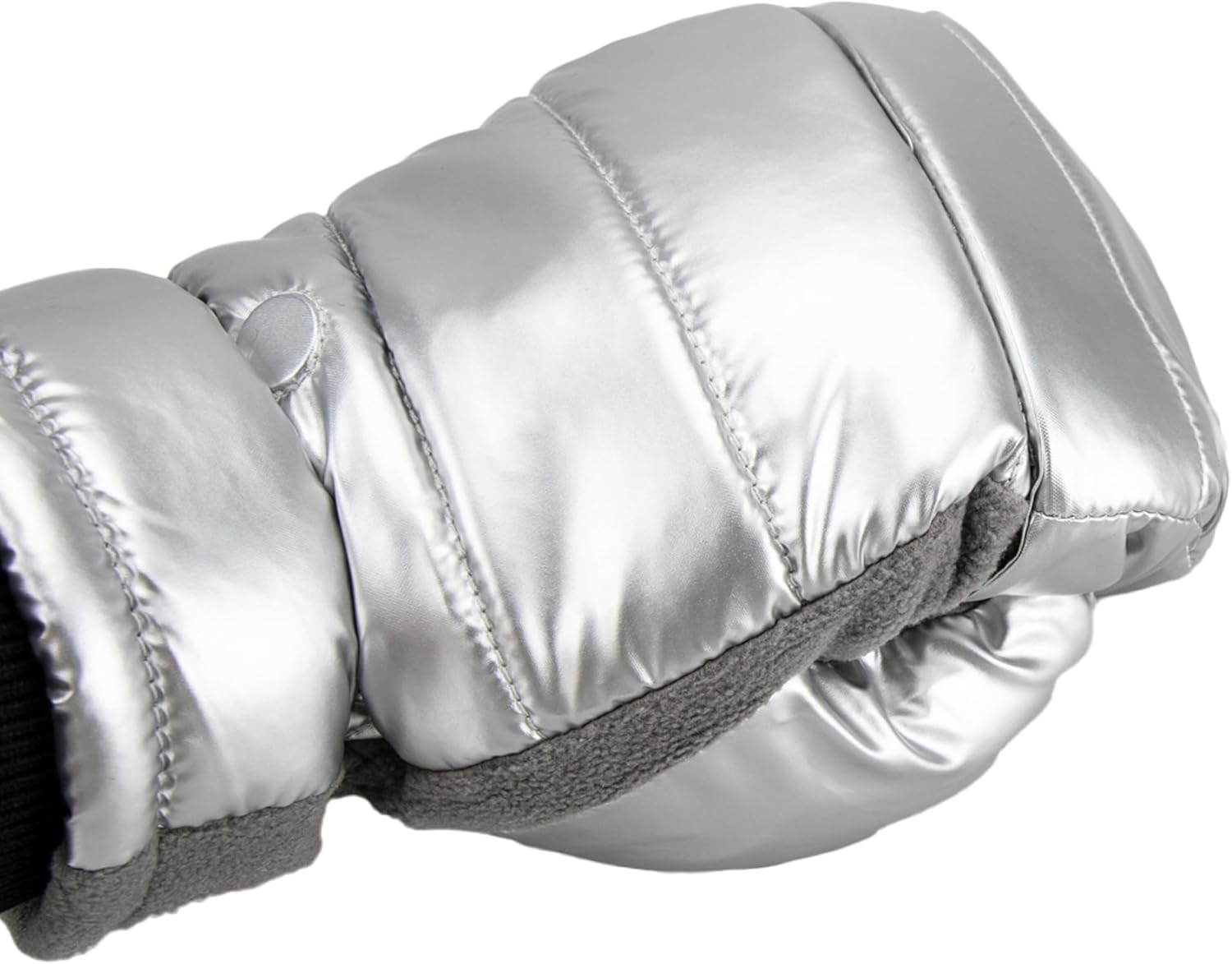 isotoner womens Water Repellent Touchscreen Iridescent Sleekheat Gloves and Flip Top Mittens
