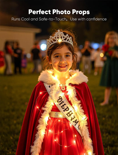 Brightown 14 Pack LED Fairy Lights Battery Operated String Lights, 7ft 20LED Waterproof Silver Wire String Lights, Firefly Starry Moon Lights for Mason Jars DIY Christmas Wedding Party Bedroom