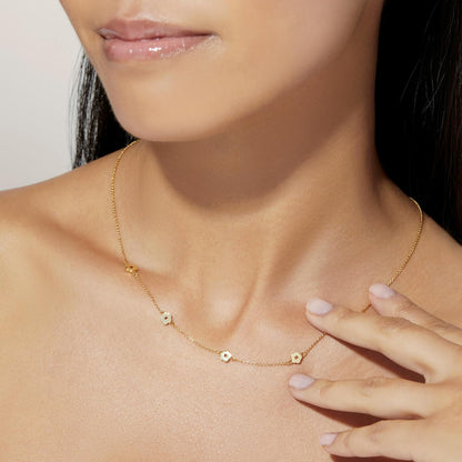 Ana Luisa Jewelry Gold Plated Chain Necklaces for Women - Assorted 14K Gold Plated Styles, Hypoallergenic Jewelry - Dainty Layering Trendy Styles with Herringbone & Paperclip Designs - Gifts for Women
