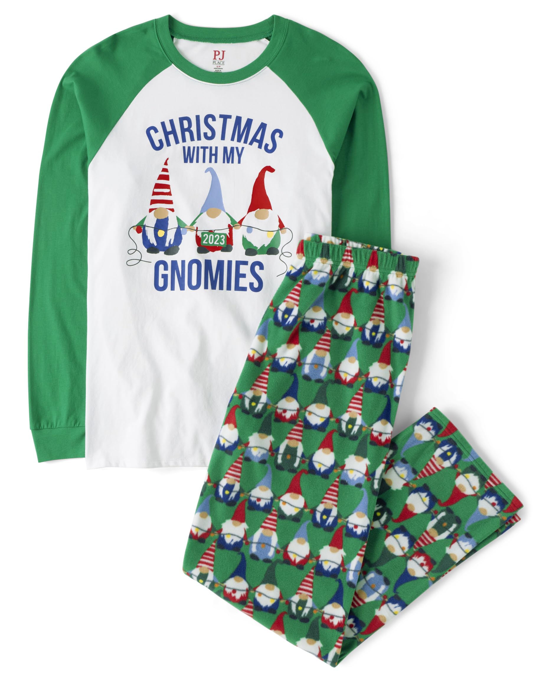 The Children's Place Baby and Family Matching Fleece Holiday Pajama Set