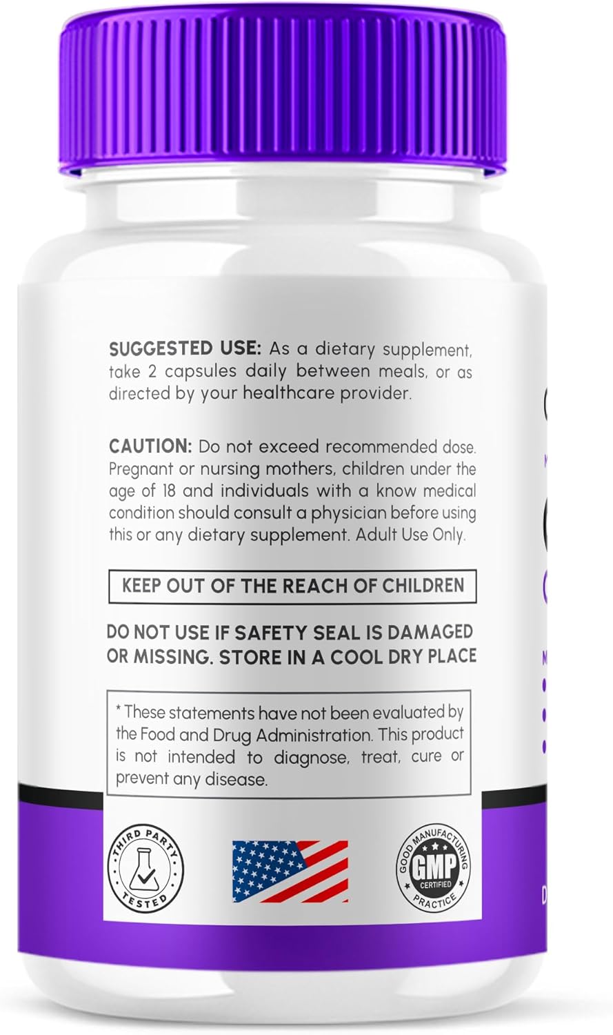 GlycoBoost Glyco Optimizer Glyco Boost Glycogen Optimizer Pills, GlucoBoost Glycogen Optimization Energy and Overall Wellness Support Capsules, BoostGlyco Glycogen Optimizer Capsules (60 Capsules)