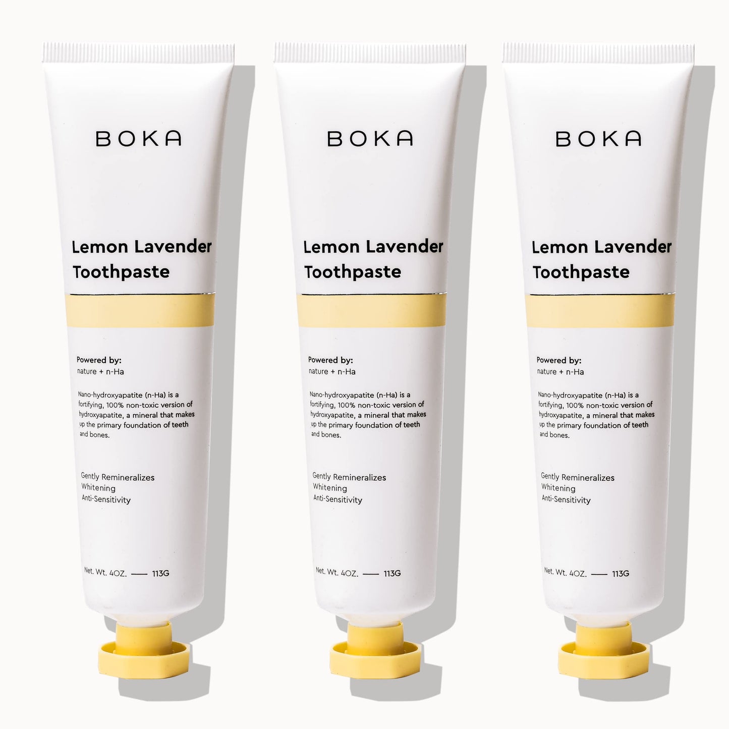 Boka Fluoride Free Toothpaste Nano Hydroxyapatite, Helps Remineralize, Appropriate for Sensitive Teeth, Whitening - for Adult, Kids Oral Care - Ela Mint Flavor, 4 Fl Oz 1Pk US Manufactured