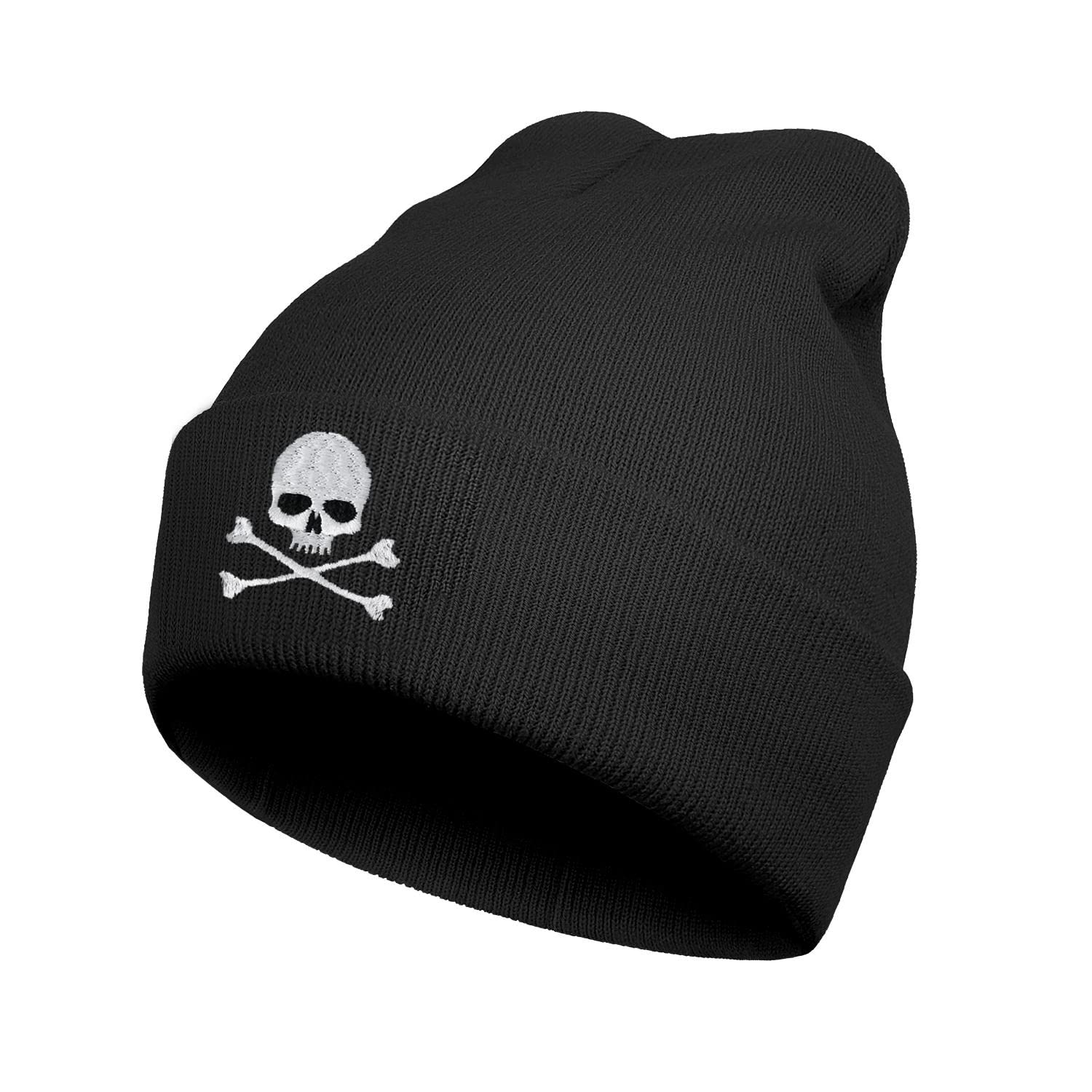 Cool Graphic Beanie for Men and Women - Black