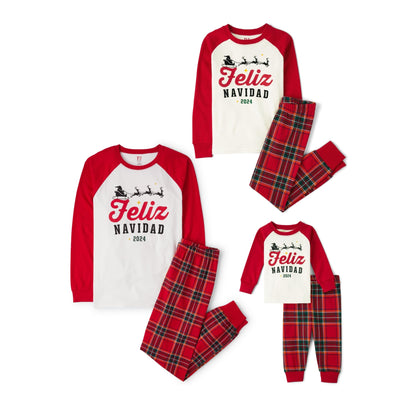 The Children's Place Kids' Holiday Long Sleeve Pajamas