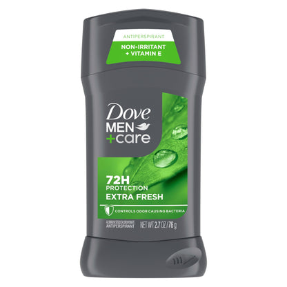 Dove Men + Care Antiperspirant Deodorant, 72hr Sweat & Odor Protection, Vitamin E, Triple Moisturizer, 4 Pack