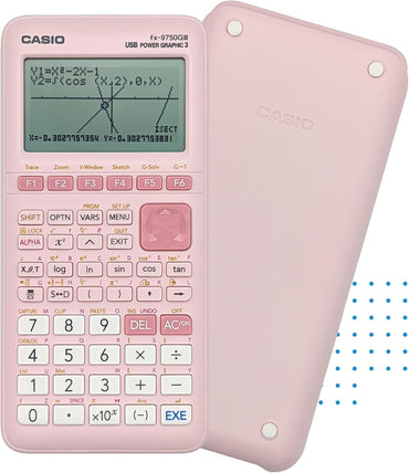 Casio fx-9750GIII Graphing Calculator | Natural Textbook Display | Python Programming | Ideal for Exams, STEM & Advanced Math | Pink