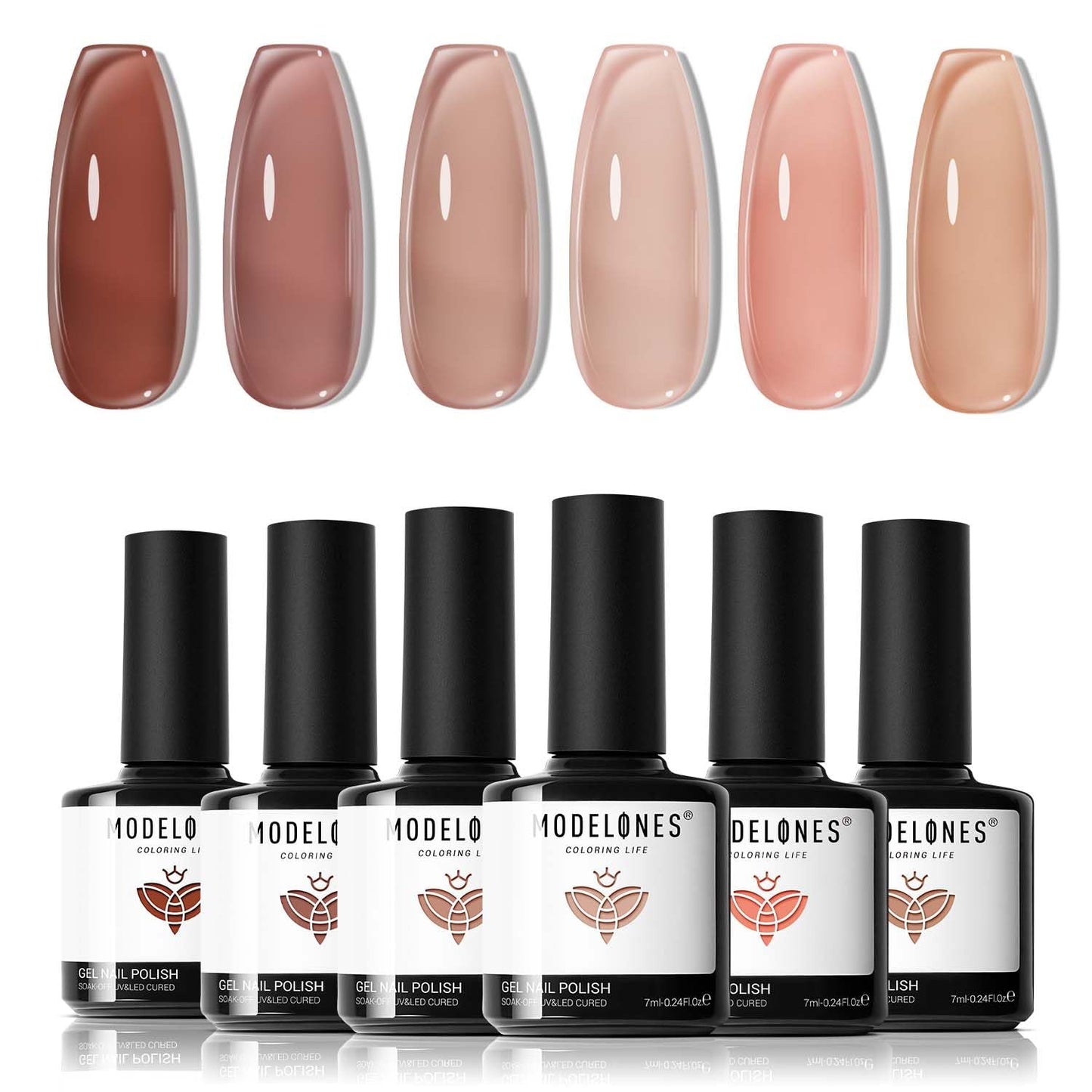 modelones Christmas Gel Nail Polish Set, 6 Colors Cat Eye Red Green Glitter Gold Silver Winter Gel Polish Kit with Magnet Nail Stickers Soak Off Led Nail Art Manicure Salon DIY New Year Holiday Gifts