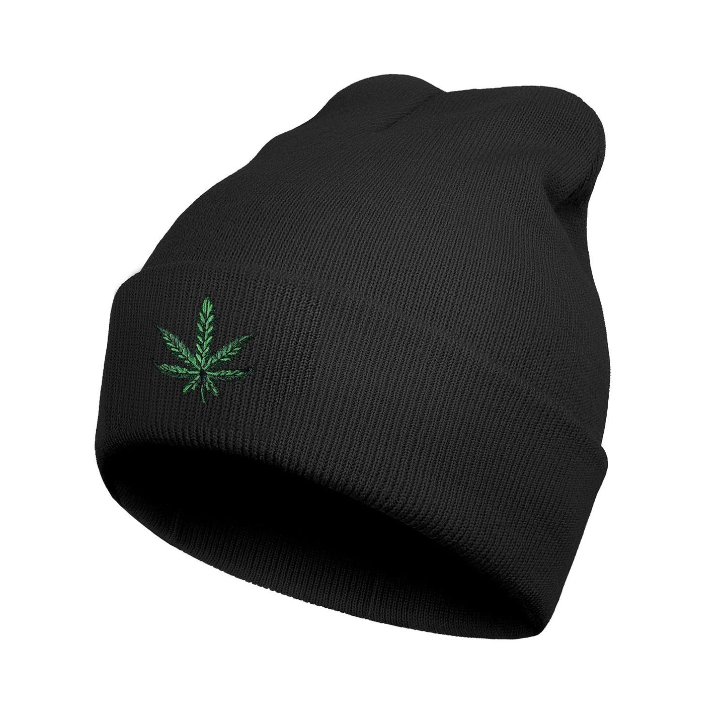 Cool Graphic Beanie for Men and Women - Black