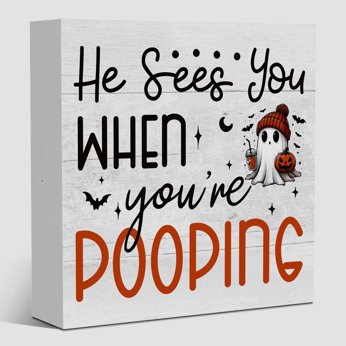 Cute Halloween Decor, Happy Halloween Dog Decorations, Spooky Ghost Decor for Home Office, Spider Webs Scary Decorations 5 x 5 inches A11