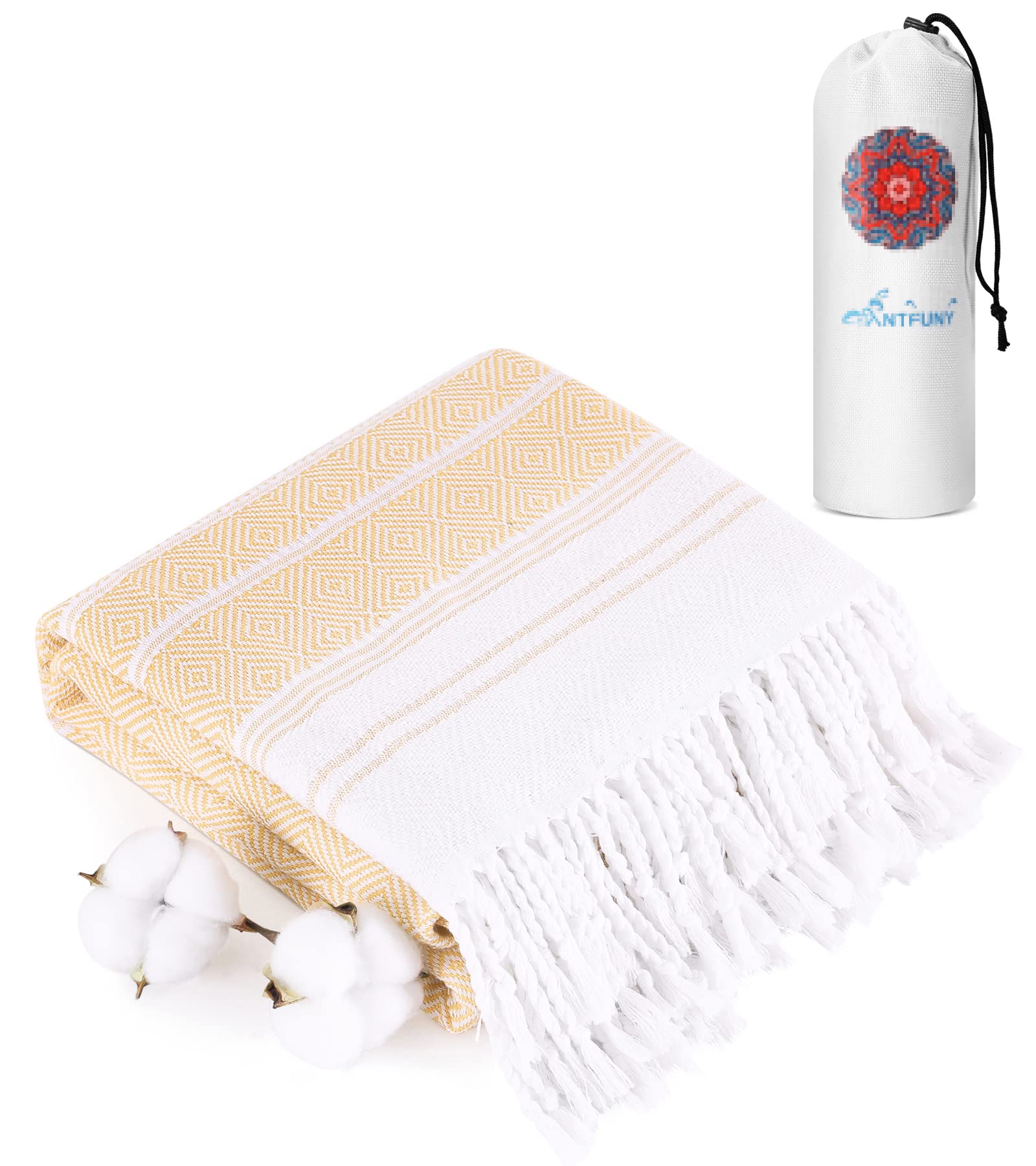Turkish Beach Towels Vacation Essentials Quick Dry Sand Free Oversized Bath Pool Swim Towel Extra Large XL Blanket Adult Travel Cruise Accessories Must Haves Clearance Stuff Necessities