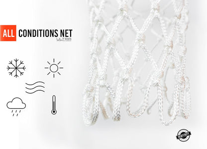 Heavy Duty Basketball Net Replacement - All Weather Anti Whip, Fits Standard Indoor or Outdoor Rims - 12 Loops