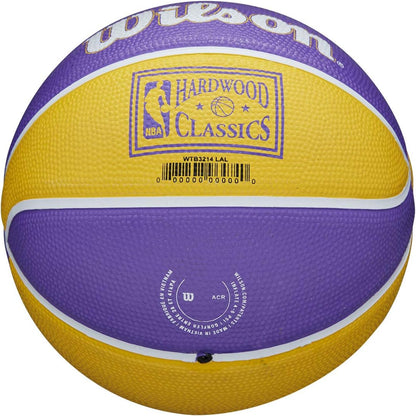 WILSON NBA Team Retro Mini Basketballs - Mini Size - 3"