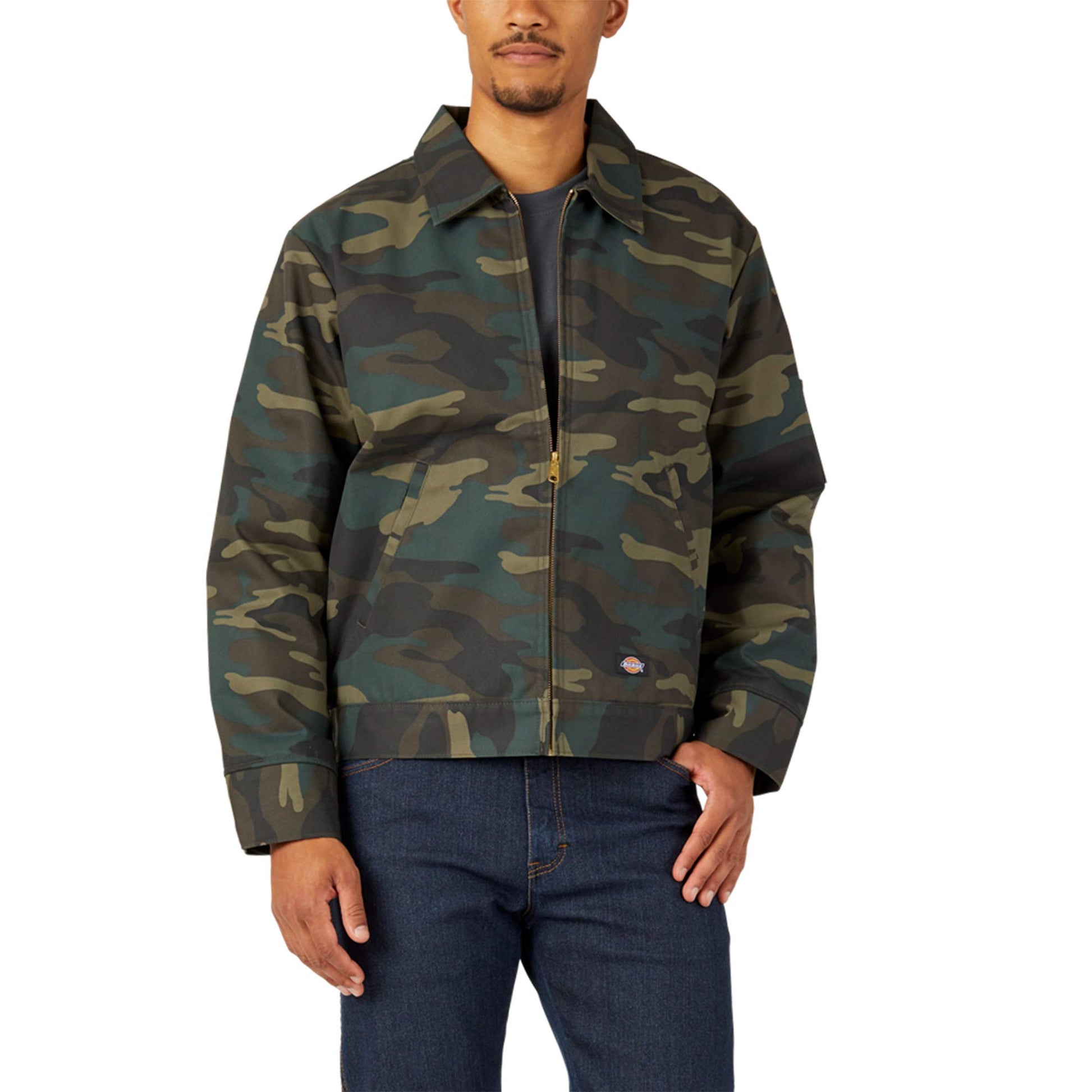 Dickies Men's Insulated Eisenhower Front-Zip Jacket