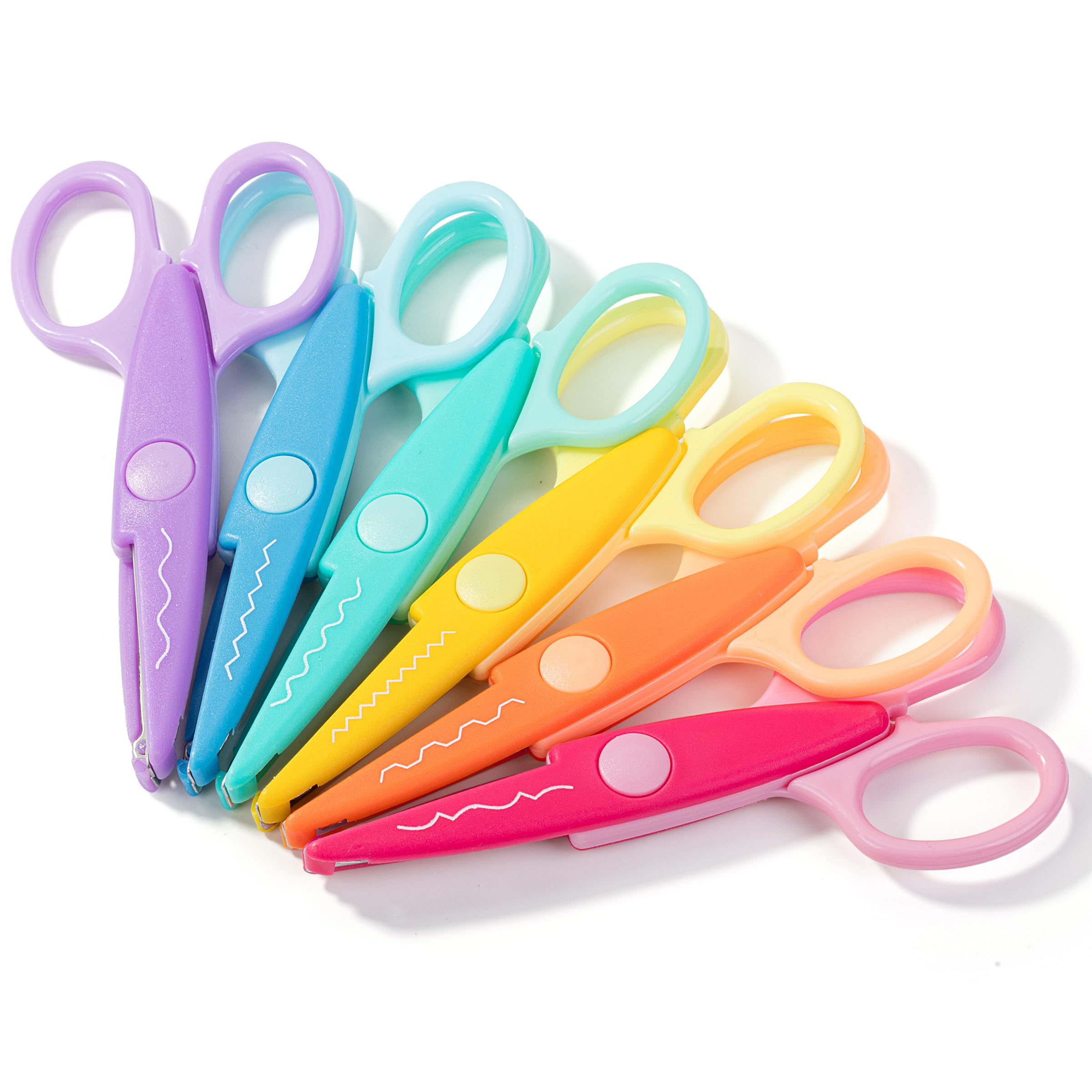 Mr. Pen Craft Scissors - Decorative Edge, 6 Pack, Zig Zag, Scrapbooking, Fancy, Pattern, Design