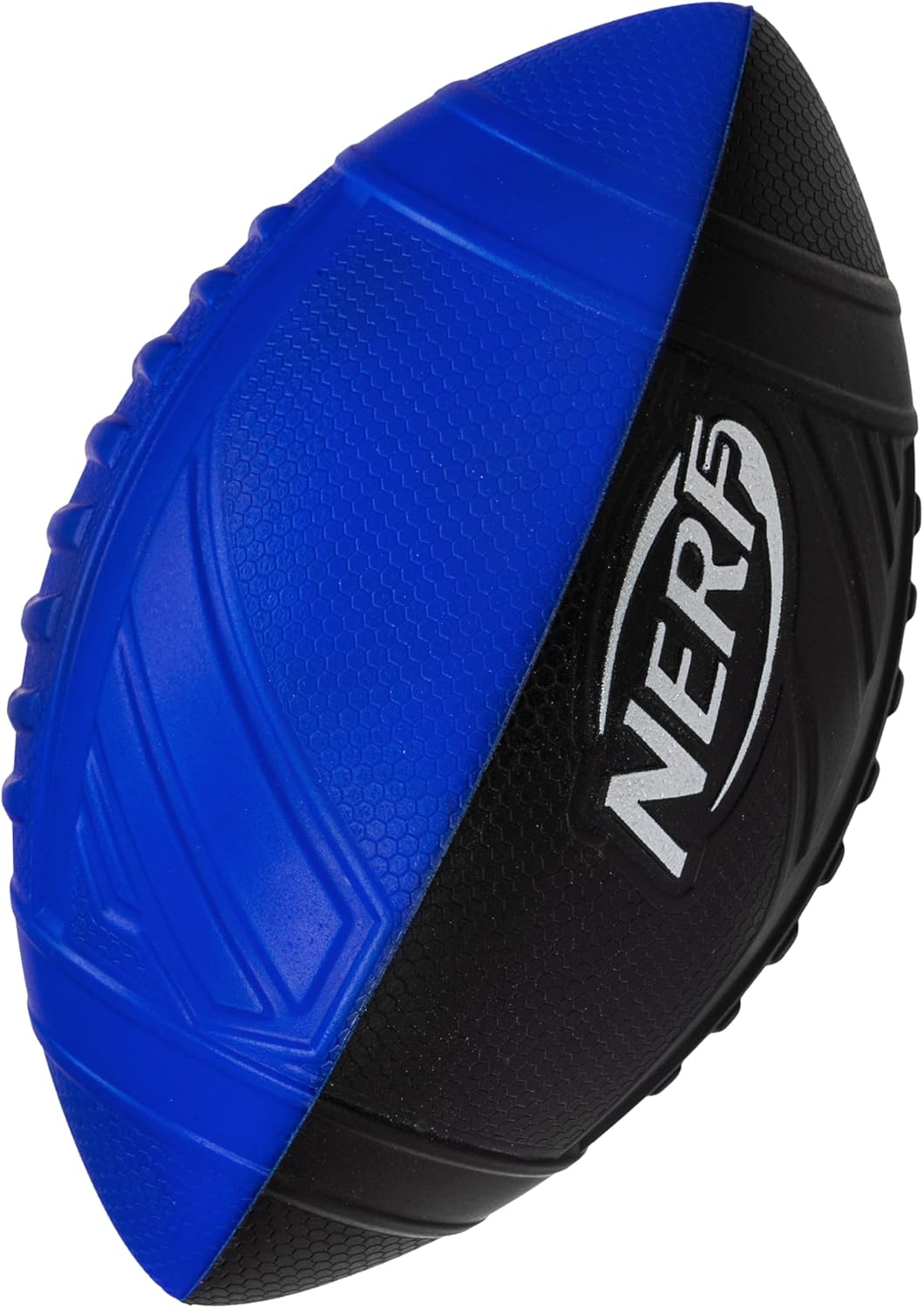 Nerf Pro Grip Football, Blue, Classic Foam Ball, Easy to Catch & Throw, Balls for Kids, Kids Sports Toys, Perfect Easter Basket Stuffers, Great Easter Toys or Easter Gifts for Kids