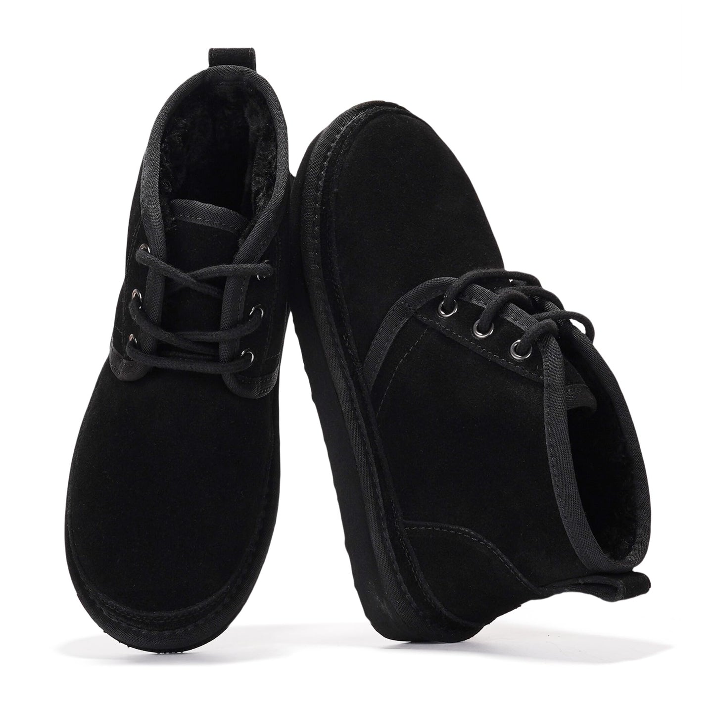 Project Cloud 100% Genuine Leather Ankle Boots for Women - Memory Foam Insole Winter Shoes and Non-Slip Lace-up Fall Boots for Women (Julee)