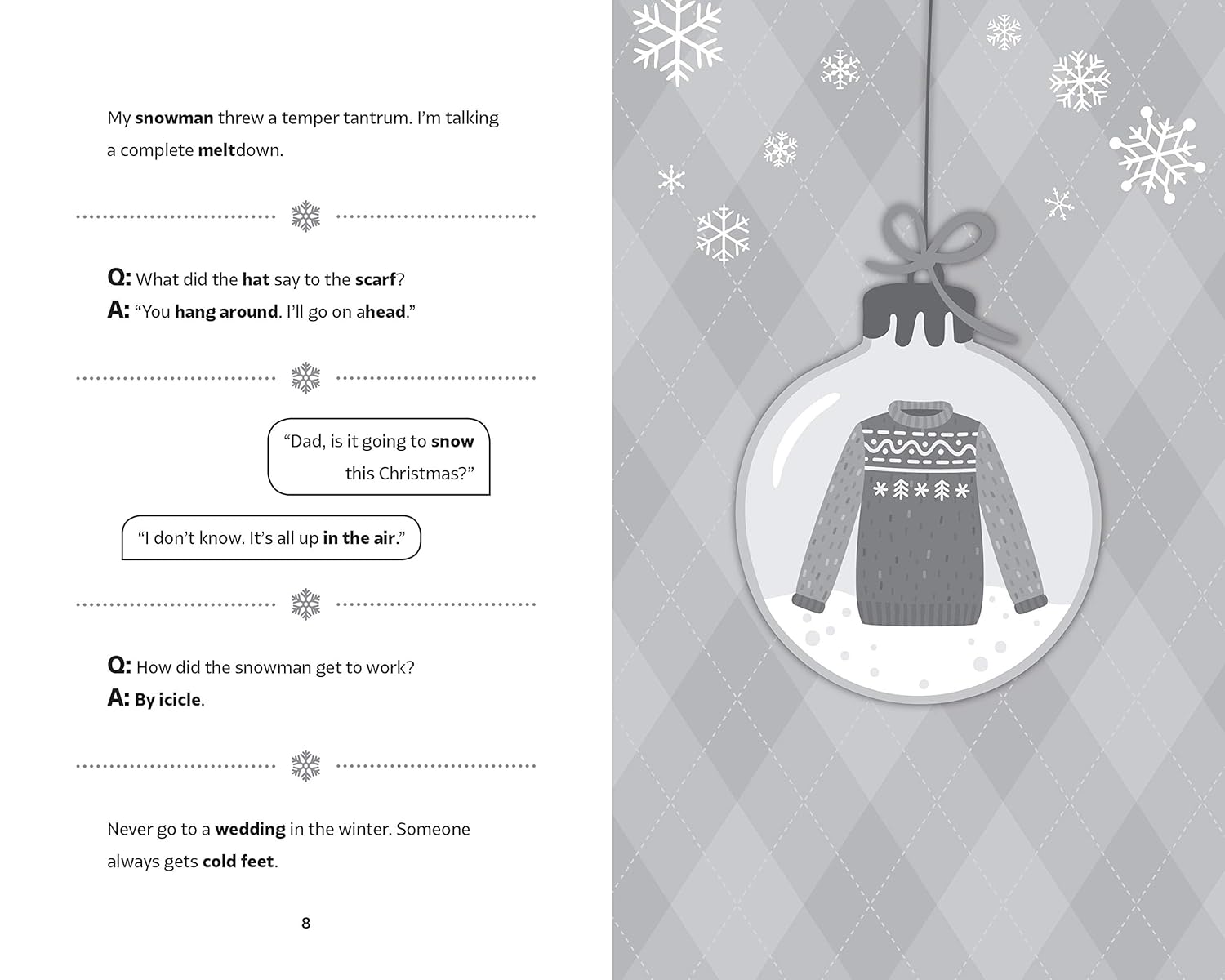 Dad Jokes Holiday Edition: (Funny Christmas Gag Gift or Stocking Stuffer for the Dad Who Has Everything)