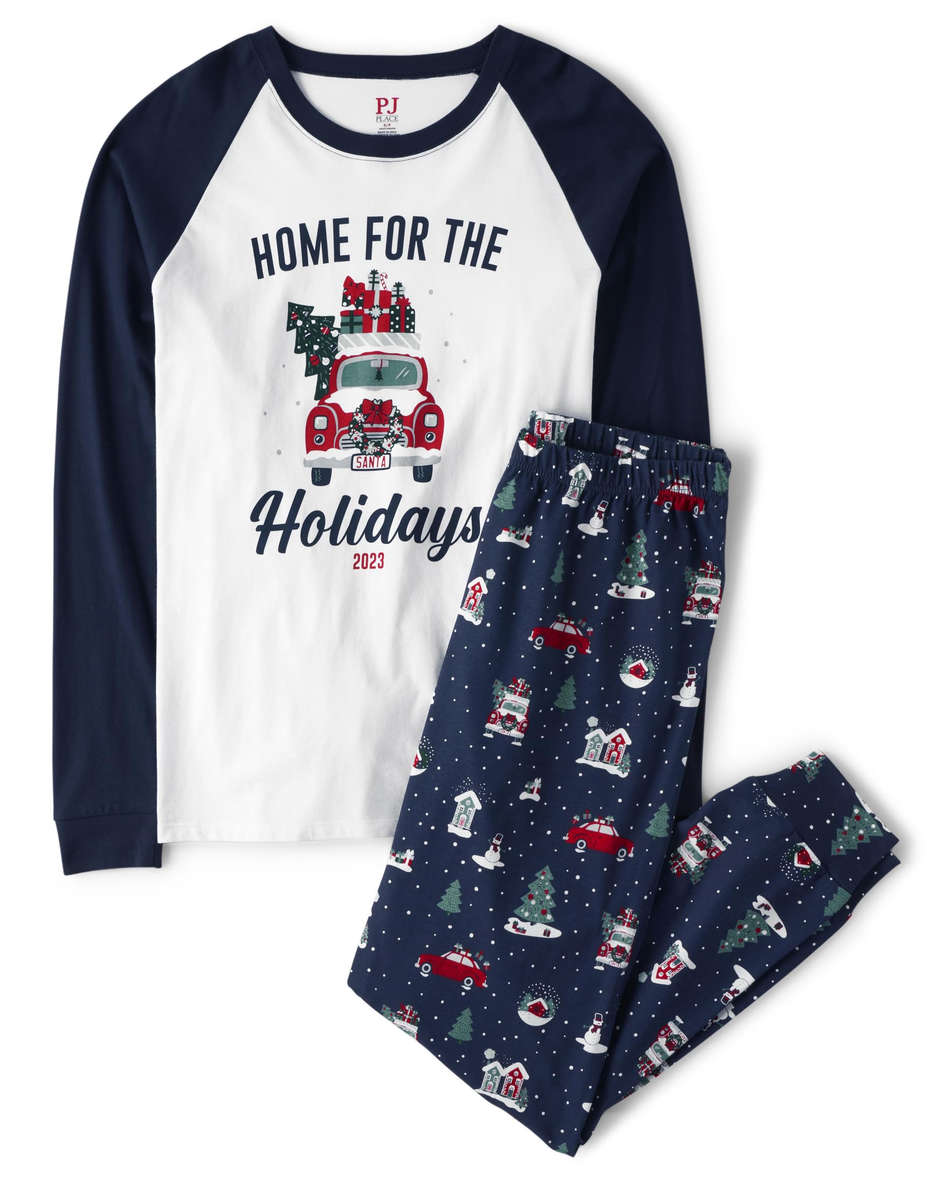 The Children's Place Kids' Holiday Long Sleeve Pajamas