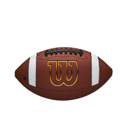 WILSON GST SpeedSkin Footballs - Brown