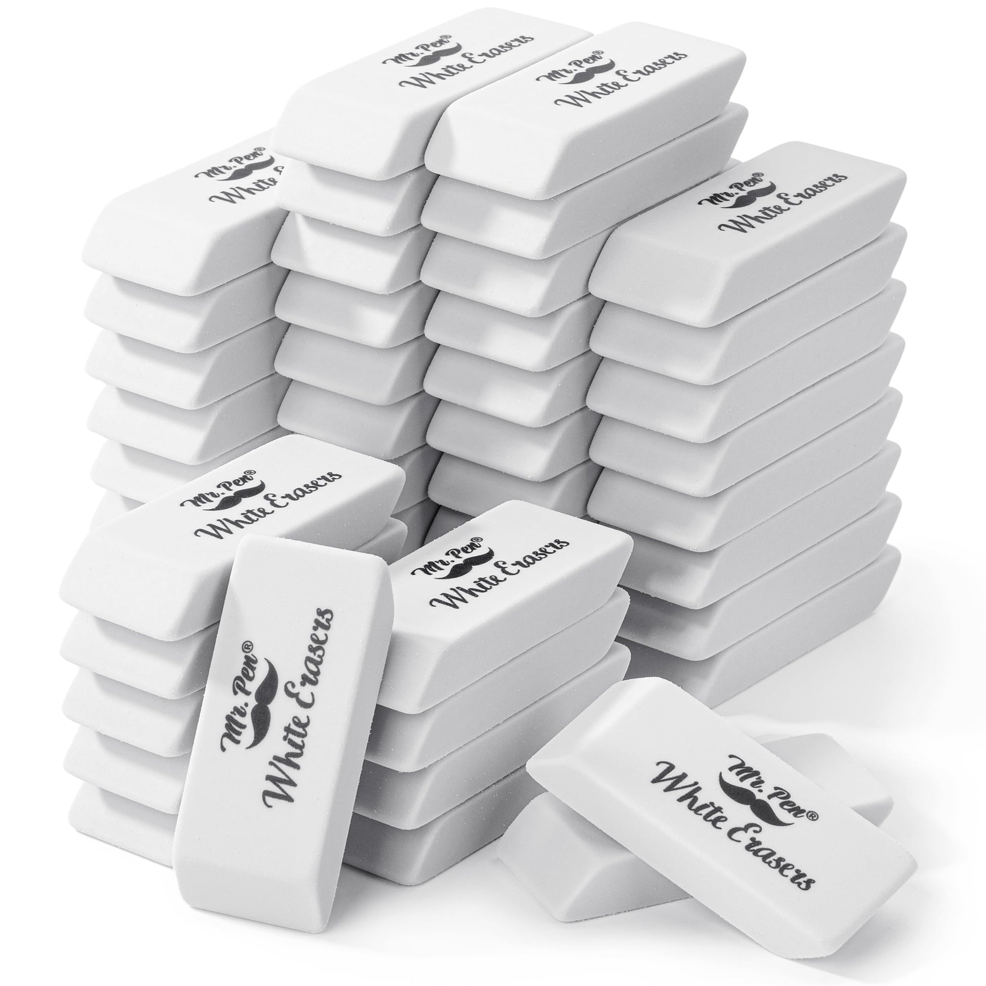 Mr. Pen- Pink Pencil Erasers, 48 Pack, Pink Erasers, Eraser, Erasers for Drawing Eraser Pencil, Pencil Erasers, Back to School Supplies