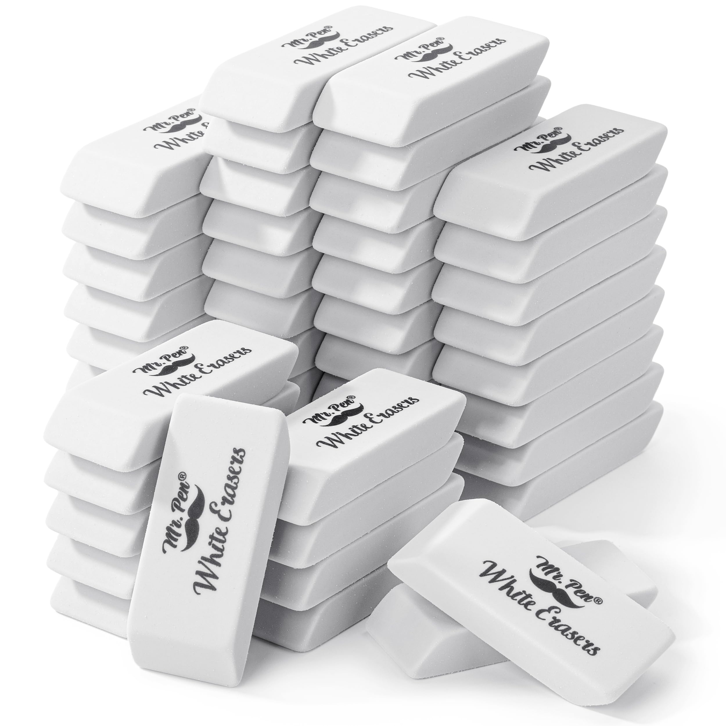Mr. Pen- Pink Pencil Erasers, 48 Pack, Pink Erasers, Eraser, Erasers for Drawing Eraser Pencil, Pencil Erasers, Back to School Supplies