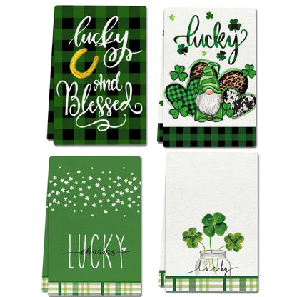 4 Pcs Halloween Kitchen Towels 15.7x23.6 Inches Funny Hand Towels for Bathroom Spooky Boo Ghost Halloween Bathroom Decortions Pumpkin Bat Ghost Truck Dish Cloths Housewarming Gift for Home Wall Decor