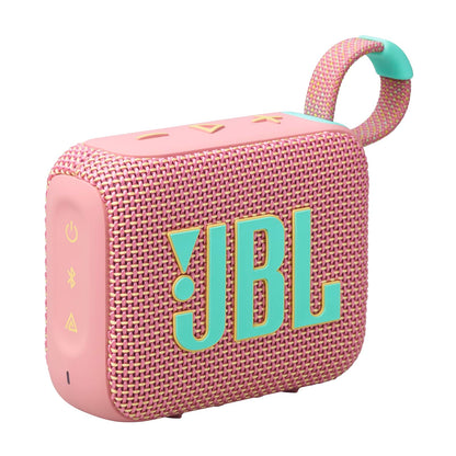 JBL Go 4 - Ultra-Portable, Waterproof and Dustproof Bluetooth Speaker, Big Pro Sound with Punchy bass, 7-Hour Built-in Battery, Made in Part with Recycled Materials (Black)