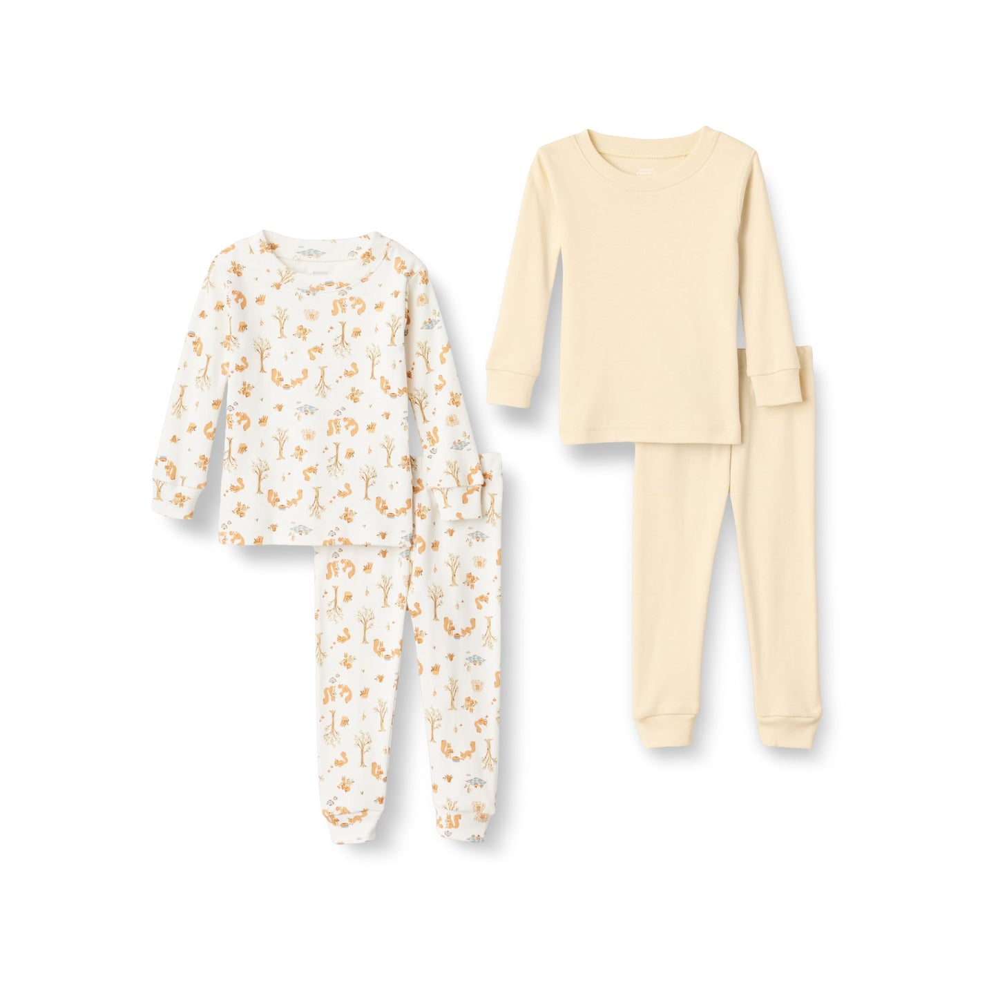 Amazon Essentials x Sofia Grainge Unisex Babies' Snug-Fit Cotton Footed Pajamas