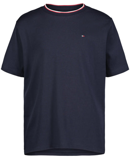 Tommy Hilfiger Boys' Short Sleeve YD Ringer Crew Neck T-Shirt, Soft, Comfortable, Relaxed Fit