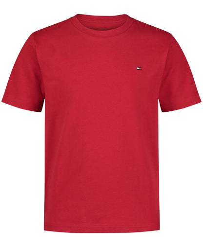 Tommy Hilfiger Boys' Short Sleeve Solid Crew Neck T-Shirt