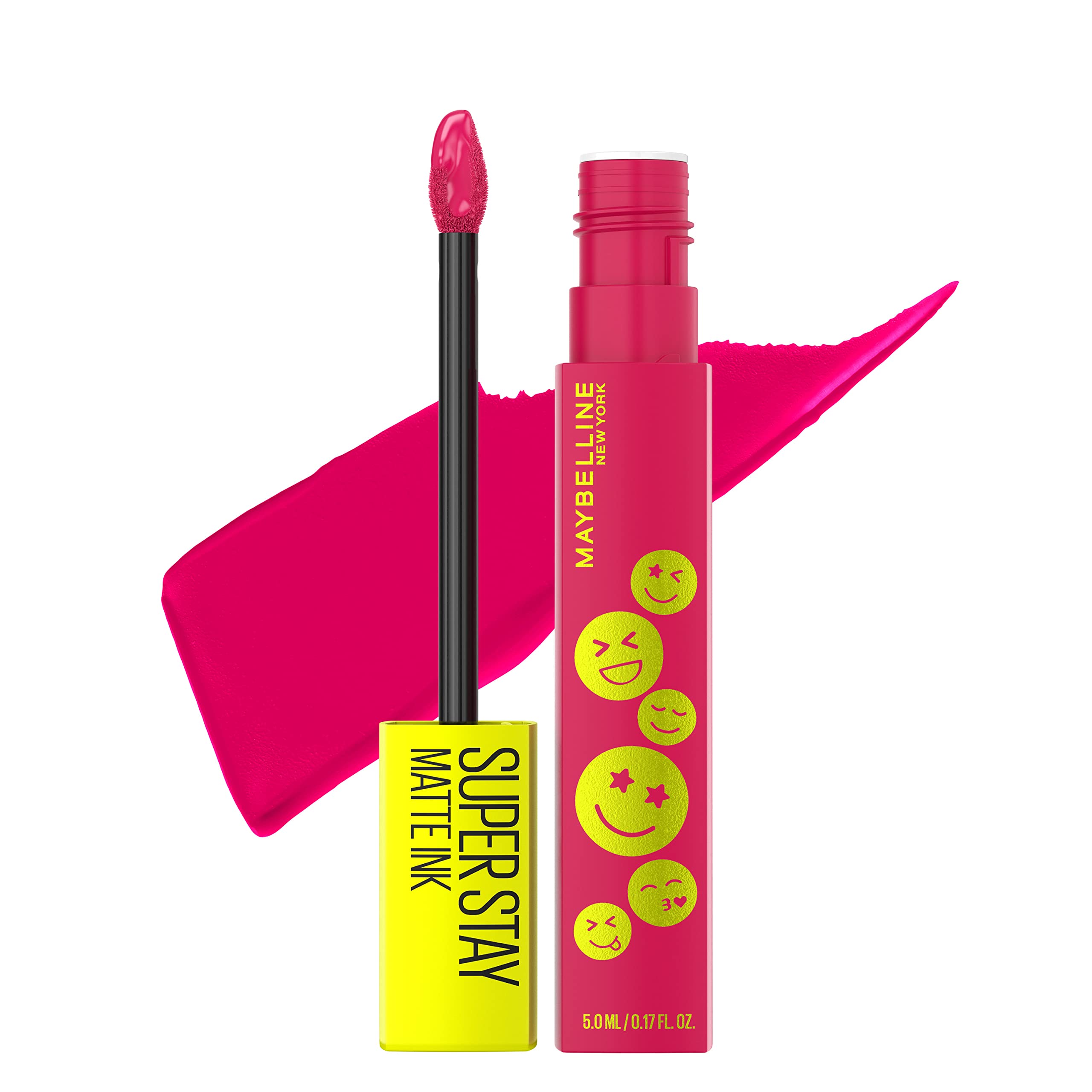 Maybelline Super Stay Matte Ink Liquid Lipstick Makeup, Long Lasting High Impact Color, Up to 16H Wear, Seductress, Light Rosey Nude, 1 Count