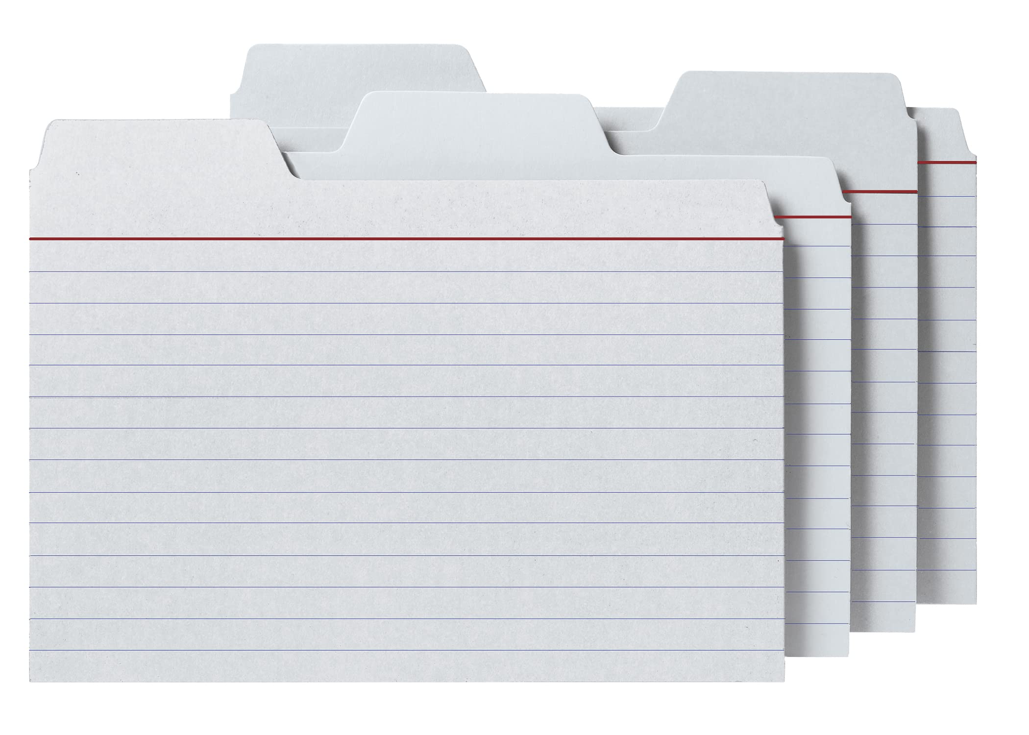 Find It Tabbed Index Cards, 4 x 6 Inches, Assorted Colors, 48-Pack (FT07218)