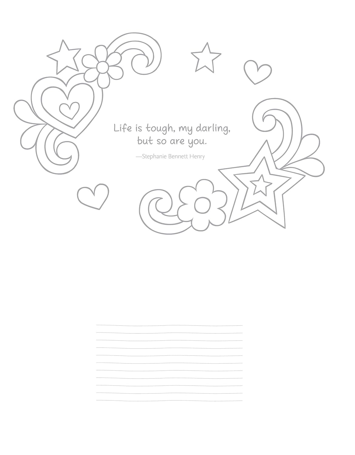 Notebook Doodles Girl Power! Coloring & Activity Book (Design Originals) 32 Inspiring, Beginner-Friendly Art Activities to Boost Confidence and Self-Esteem in Tweens, on Perforated Paper