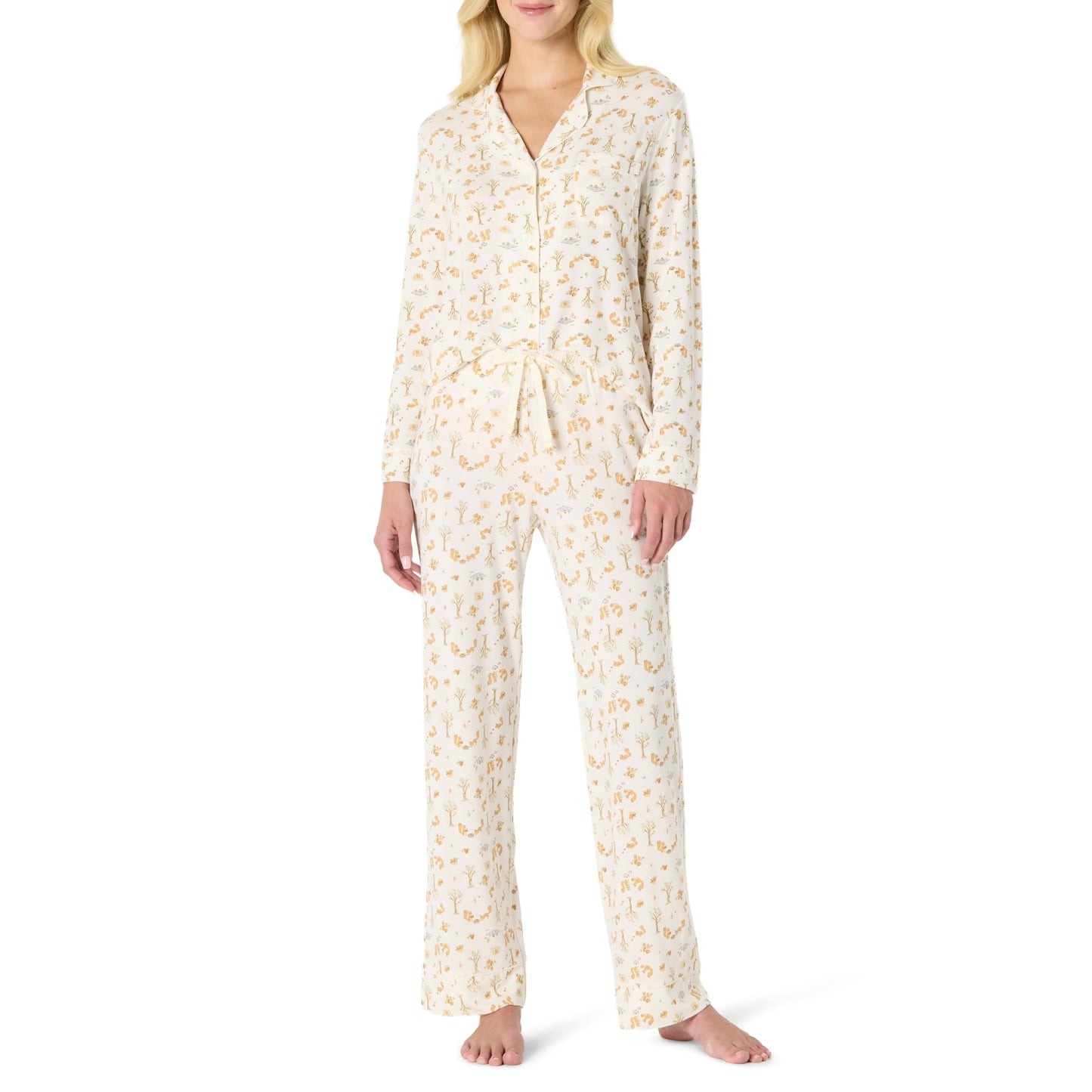 Amazon Essentials x Sofia Grainge Unisex Babies' Snug-Fit Cotton Footed Pajamas