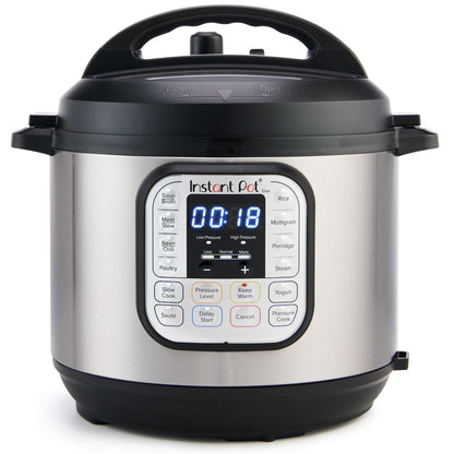 Instant Pot 7.5QT RIO Wide, 7-in-1 Electric Multi-Cooker, Pressure Cooker, Slow Cook, Rice, Steamer, Sauté, Yogurt & Warmer, Wide Base, Large Searing Base, WhisperQuiet Steam Release