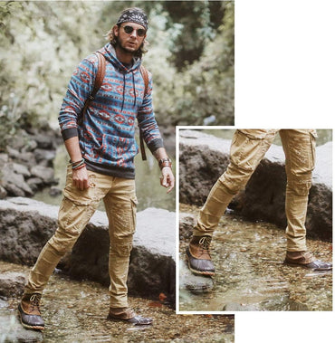 ALEADER Mens Duck Boot | Waterproof Shell | Fur Lined Insulated Winter Snow Boot