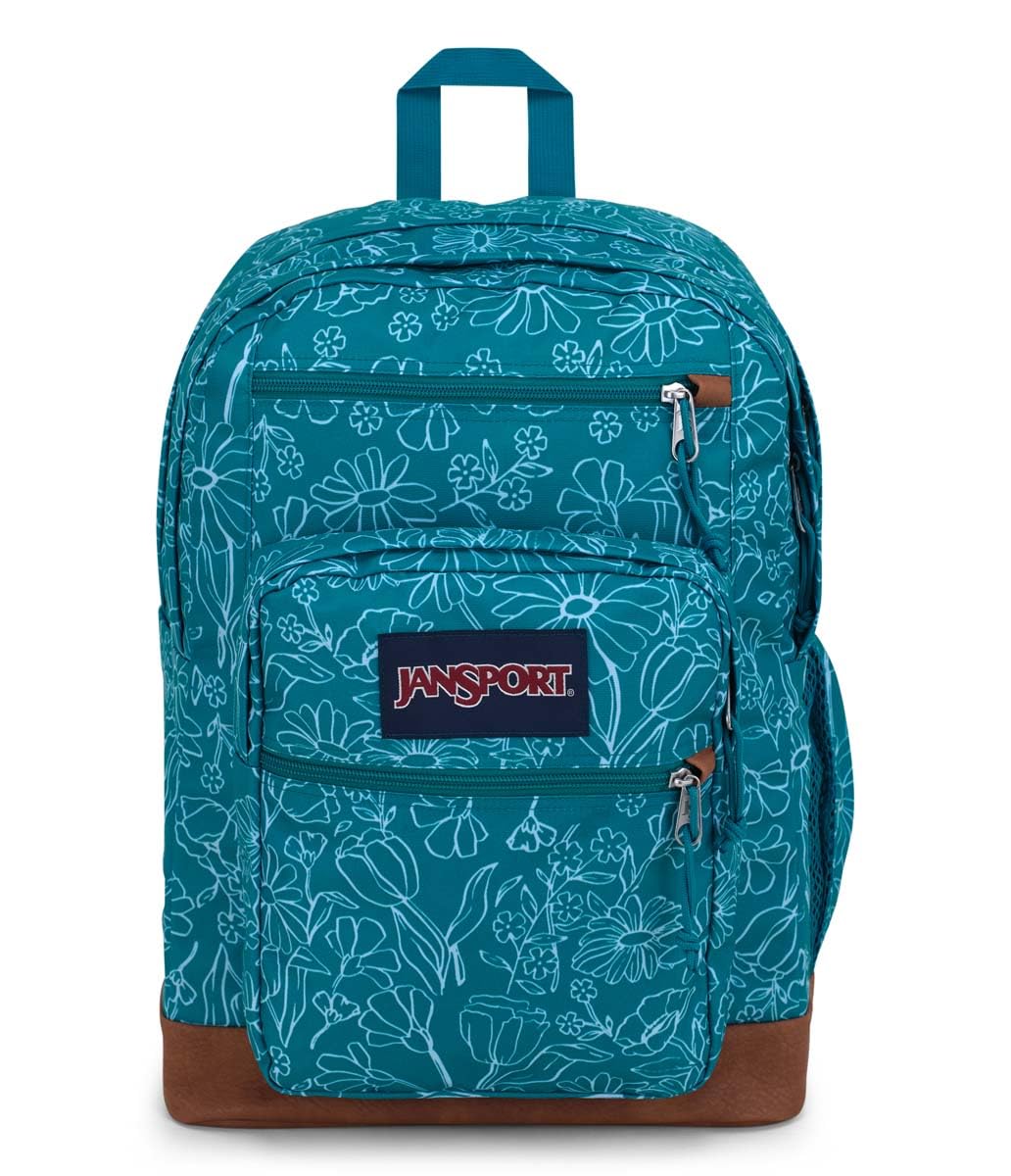 JanSport Cool Backpack, with 15-inch Laptop Sleeve - Large Computer Bag Rucksack with 2 Compartments, Ergonomic Straps, Black