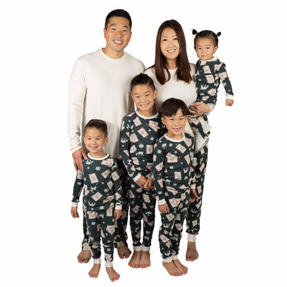 Burt's Bees Baby and Family Matching Holiday Organic Cotton Pajamas