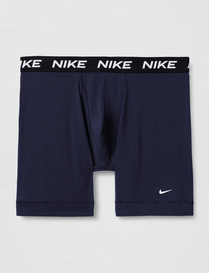 Nike Men's All Day Cotton Stretch Boxer Brief W/Fly Underwear (3-Pack)