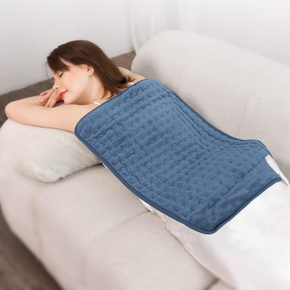 Heating Pad for Back & Period Cramps, Portable Heating Pad for Neck and Shoulders and Back with Auto Shut Off Large, Machine Washable, Christmas Gifts for Women, Men