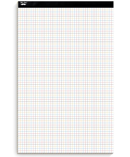 Mr. Pen Graph Paper, Grid Paper, 4x4 (4 Squares per inch), 17"x11", 22 Sheet